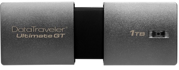 

USB флешка Kingston DataTraveler Ultimate GT 1Tb Gray (DTUGT/1TB) USB 3.1 / 300 Мб/с / 200 Мб/с