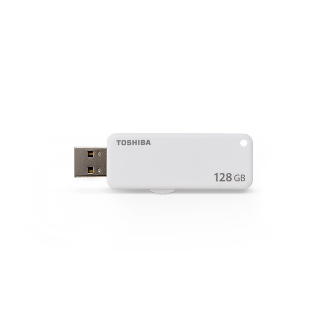 

USB флешка Toshiba TransMemory U203 128Gb White (THN-U203W1280E4) USB 2.0