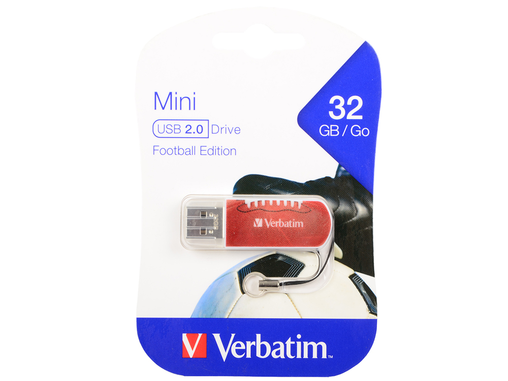 

USB флешка Verbatim Mini Sport Edition 32GB White (49889) USB 2.0