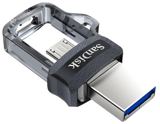 

USB флешка SanDisk Ultra 32Gb Black (SDDD3-032G-G46) USB 3.0/microUSB