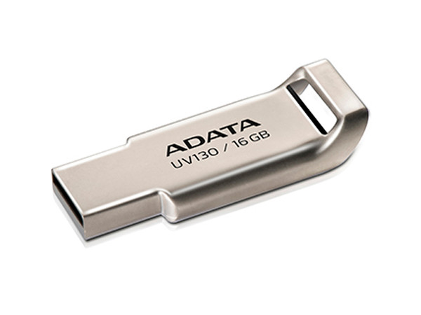 

Внешний накопитель 16GB USB Drive (USB 2.0) A-DATA UV130 золотистый (AUV130-16G-RGD)