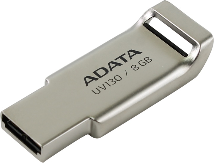 

Внешний накопитель 8GB USB Drive ADATA USB 2.0 UV130 золотой мет. AUV130-8G-RGD