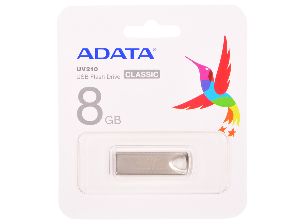

USB флешка A-Data UV210 8GB USB Gold (AUV210-8G-RGD) USB 2.0