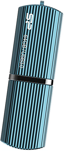

USB флешка Silicon Power Marvel M50 64Gb Blue (SP064GBUF3M50V1B) USB 3.1 / 90 Мб/с / 28 Мб/с