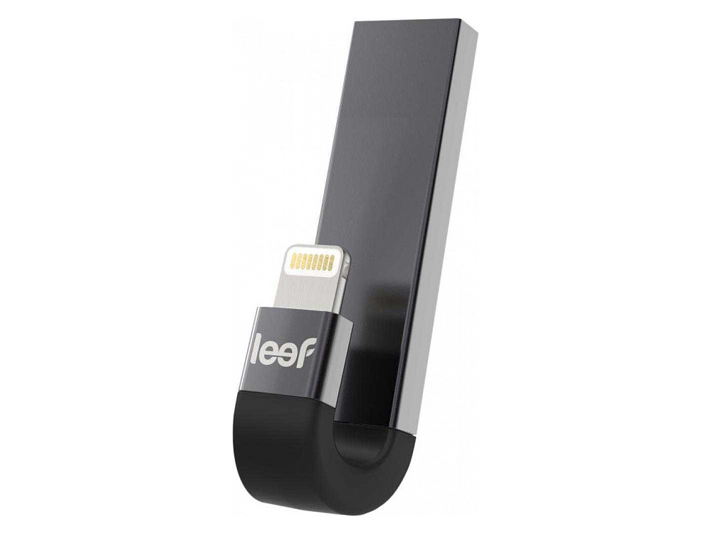 Внешний накопитель 32GB USB Drive Leef iBridge 3 OTG USB 3.1 gen.1 & Apple Lightning (LIB3CAKK032R1) черный
