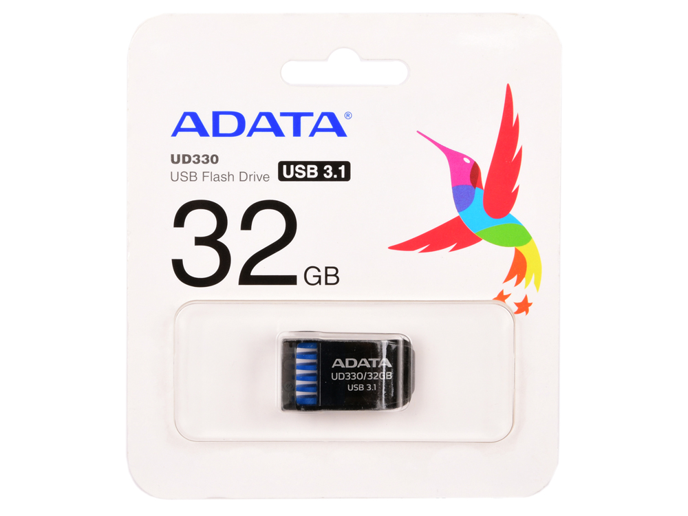 

Внешний накопитель 32GB USB Drive ADATA USB 3.0 UD330 черная AUD330-32G-RBK