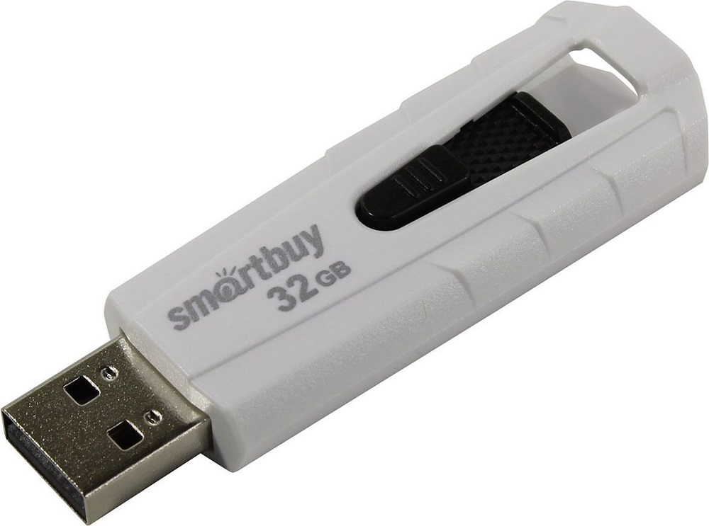 

USB флешка Smartbuy IRON 32Gb White/Black (SB32GBIR-W) USB 2.0