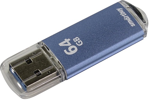 

USB флешка Smartbuy V-Cut 64Gb Blue (SB64GBVC-B3) USB 3.0
