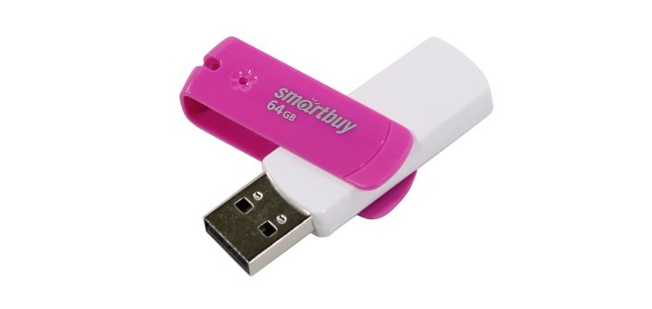 

USB флешка SmartBuy Diamond 64GB Pink (SB64GBDP) USB 2.0