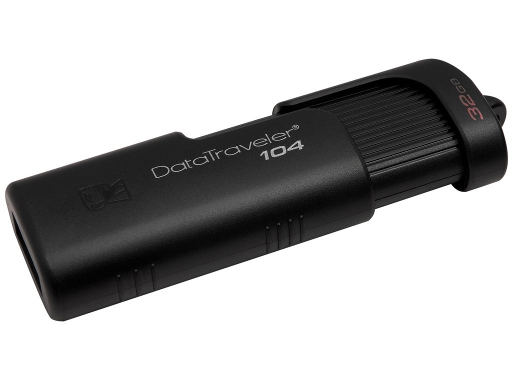 

Внешний накопитель 32GB USB Drive <USB 2.0 Kingston DataTraveler DT104 (DT104/32GB)