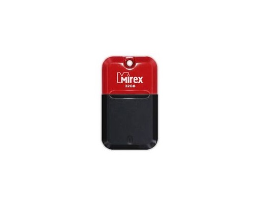 

USB флешка Mirex Arton 32Gb Black-red (13600-FMUART32) USB 2.0 / 23 Мб/с / 10 Мб/с