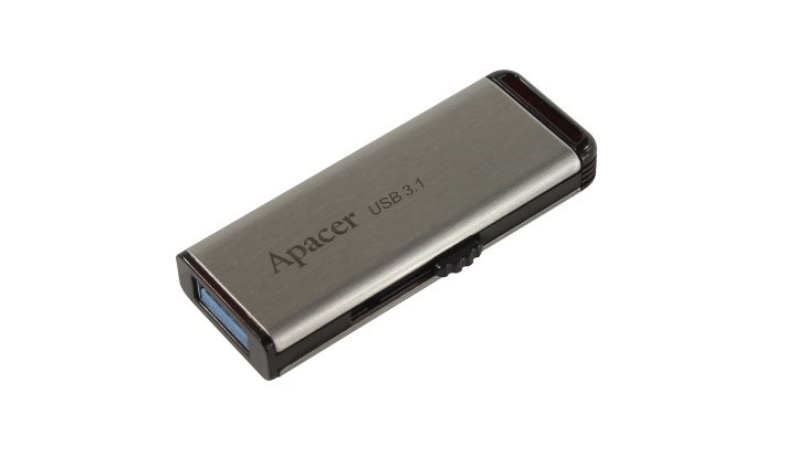 

USB флешка Apacer AH35A 64Gb Silver (AP64GAH35AS-1) USB 3.1