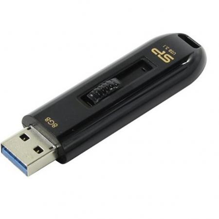 

USB флешка Silicon Power Blaze B21 8Gb Black SP008GBUF3B21V1K USB 3.1 / 90 Мб/с / 12 Мб/с