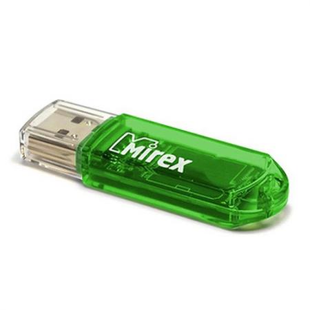 

USB флешка Mirex Elf 8Gb Green 13600-FMUGRE08 USB 2.0 / 16 Мб/с / 8 Мб/с