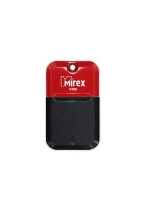 

USB флешка Mirex Arton 8Gb Black-red (13600-FMUART08) USB 2.0 / 23 Мб/с / 10 Мб/с