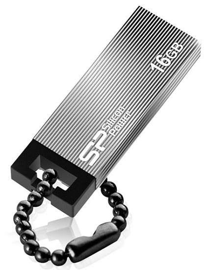 

USB флешка Silicon Power Touch 835 16Gb Gray (SP016GBUF2835V1T) USB 2.0