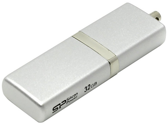 

USB флешка Silicon Power Luxmini 710 32Gb Silver (SP032GBUF2710V1S) USB 2.0