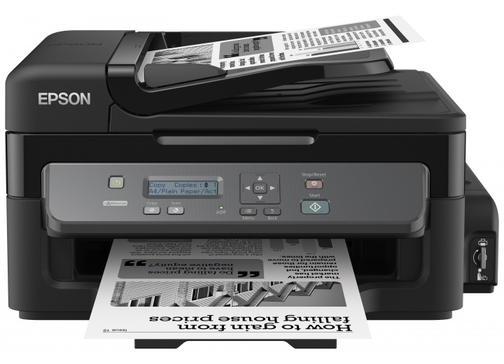 

МФУ EPSON M200 (стр.+сканер/копир, Монохромная Фабрика Печати, 34ppm, 1440dpi, струйный, A4, USB 2.0, LAN)