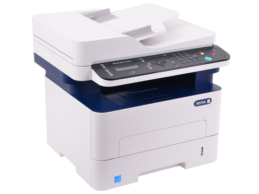 

МФУ Xerox WorkCentre 3225DNI (A4, лазерный принтер/сканер/копир/факс, 28стр/мин, до 30K стр/мес, 256MB, Ethernet, ADF, Duplex)