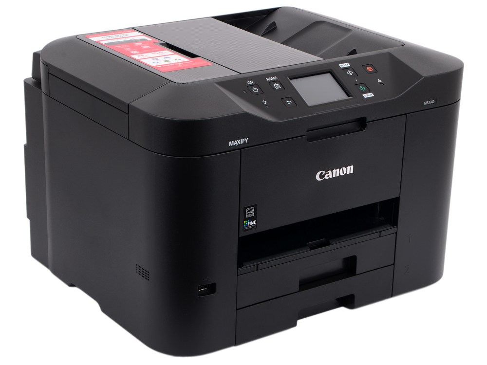 МФУ Canon MAXIFY MB2740 (струйный, принтер, сканер, копир, факс, DADF, Wi-Fi)