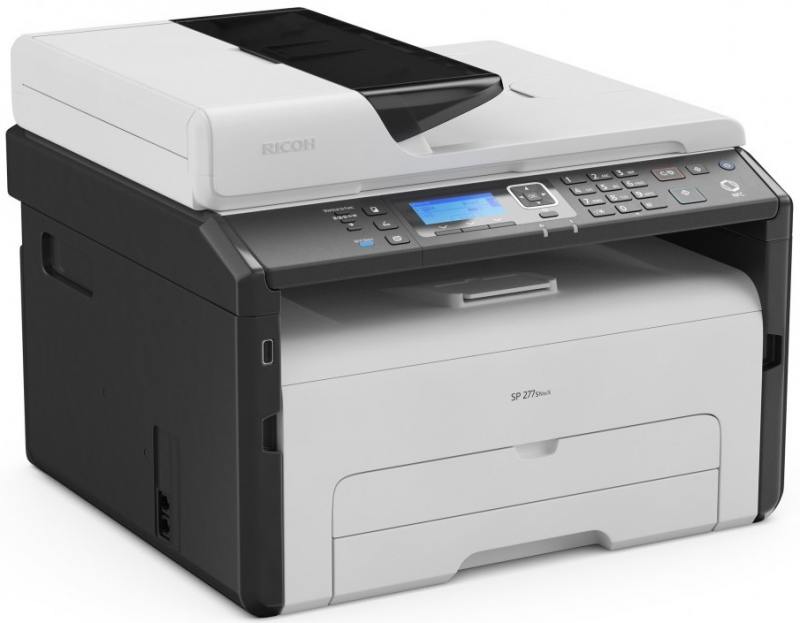 

МФУ Ricoh SP 277SNwX A4, 23 стр/мин, 185 листов, ADF, NFC, USB, Ethernet, WiFi, 128MB