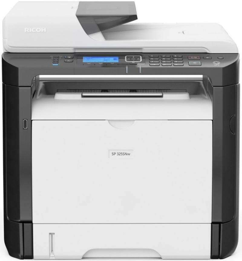 

МФУ Ricoh SP 325SNw A4, 28 стр/мин, 300 листов, USB, Ethernet, Wi-Fi, 128MB
