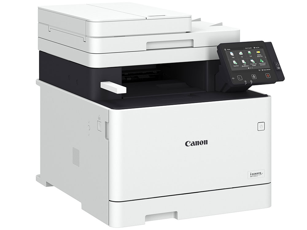 

МФУ Canon i-SENSYS MF735Cx A4, 27 стр/мин, 250 листов + 50 листов, Fax, USB, Ethernet, WiFi, 1GB