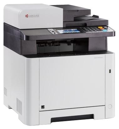 

МФУ Kyocera Ecosys M5526cdw цветное/лазерное A4, 26 стр/мин, 300 листов, duplex, ADF, USB, Ethernet, Wi-Fi, 512MB