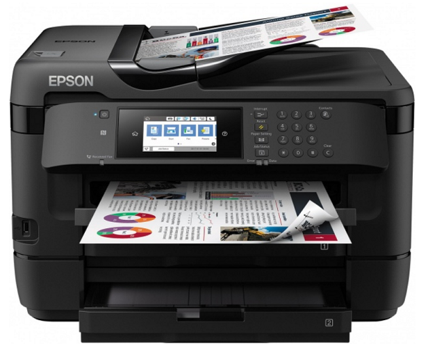 

МФУ EPSON WorkForce WF-7720DTWF цветной A3 4800x2400dpi Wi-Fi USB C11CG37412