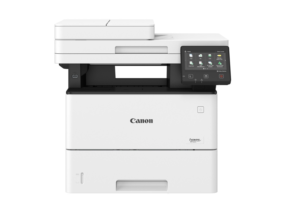 

МФУ Canon I-SENSYS MF522x A4, 43 стр/мин, 550 листов, duplex, DADF, USB, Fax, Ethernet, WiFi, 1GB