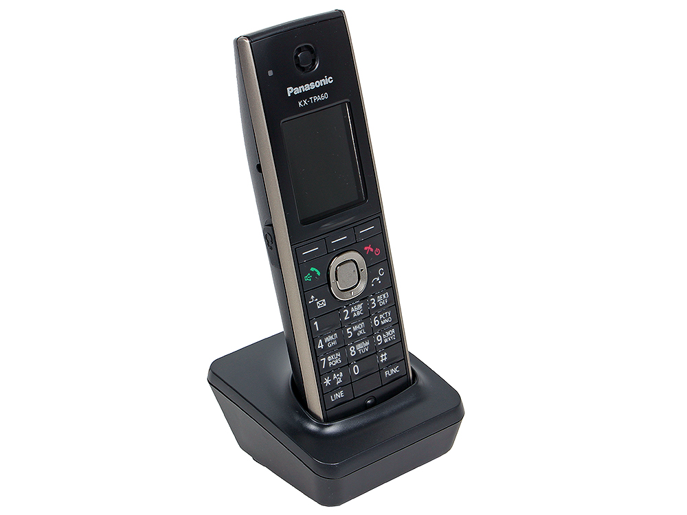 Телефон IP DECT Panasonic KX-TGP600RUB SIP Цифр. IP-телефон, VoIP, Ethernet, UpTo 8 HSet/Line, Память 500, Звук HD