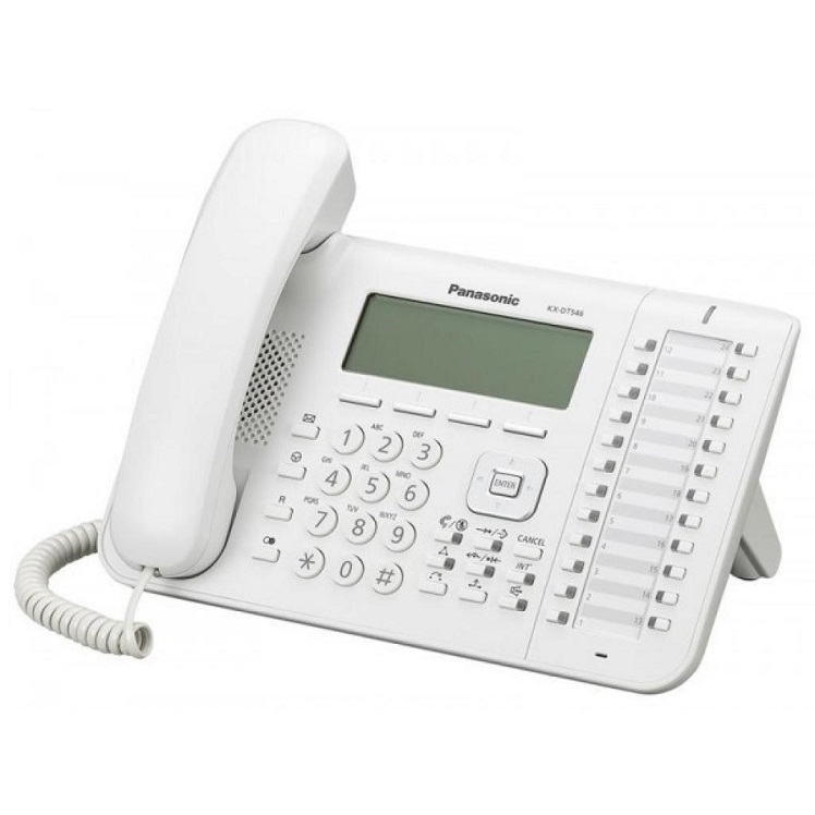 

Телефон Panasonic KX-DT546RU белый