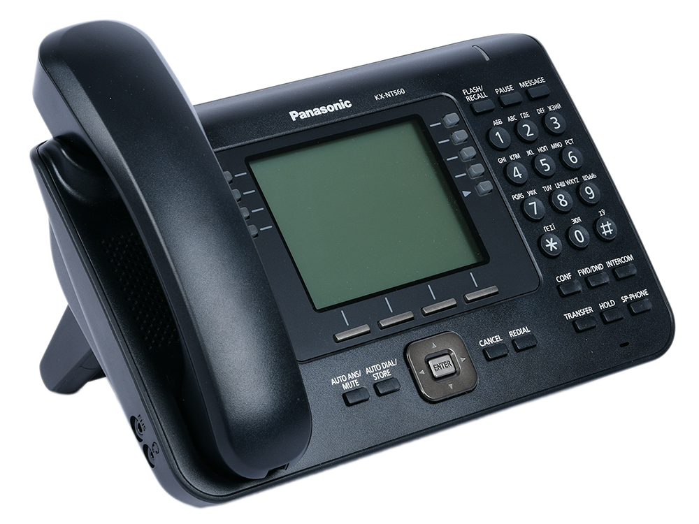 

Телефон IP Panasonic KX-NT560RUB черный