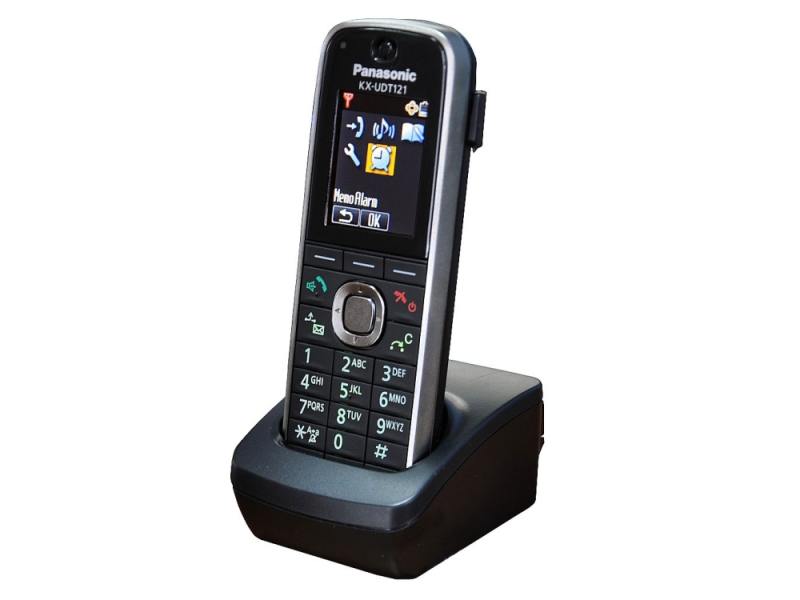 

Телефон IP Panasonic KX-UDT121RU SIP DECT черный