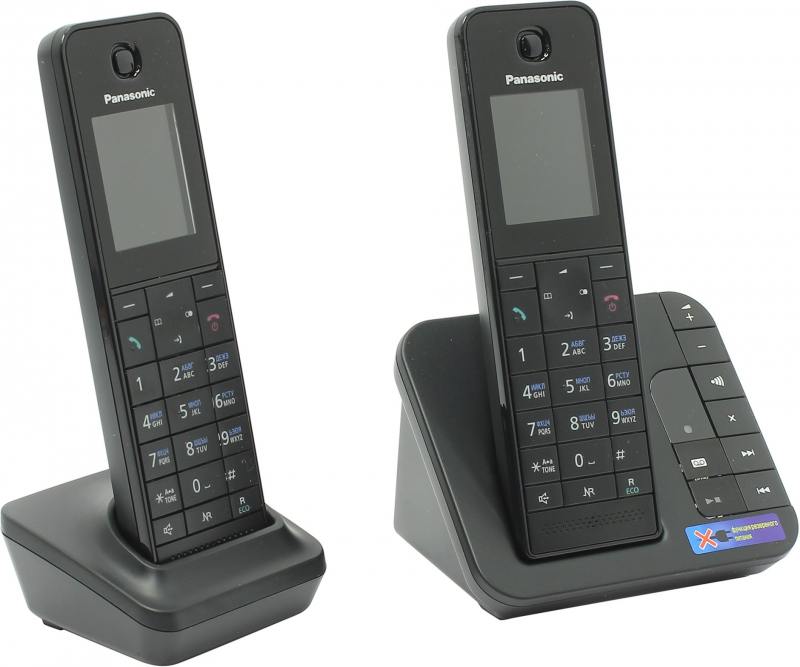 

Радиотелефон DECT Panasonic KX-TGH222RUB черный