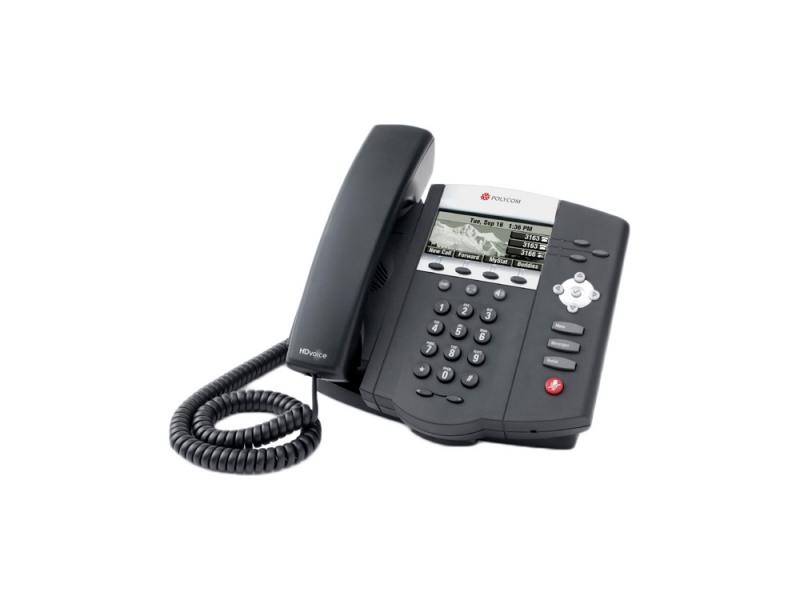 

Телефон IP Polycom SoundPoint IP 450 SIP 3 линии черный 2200-12450-114