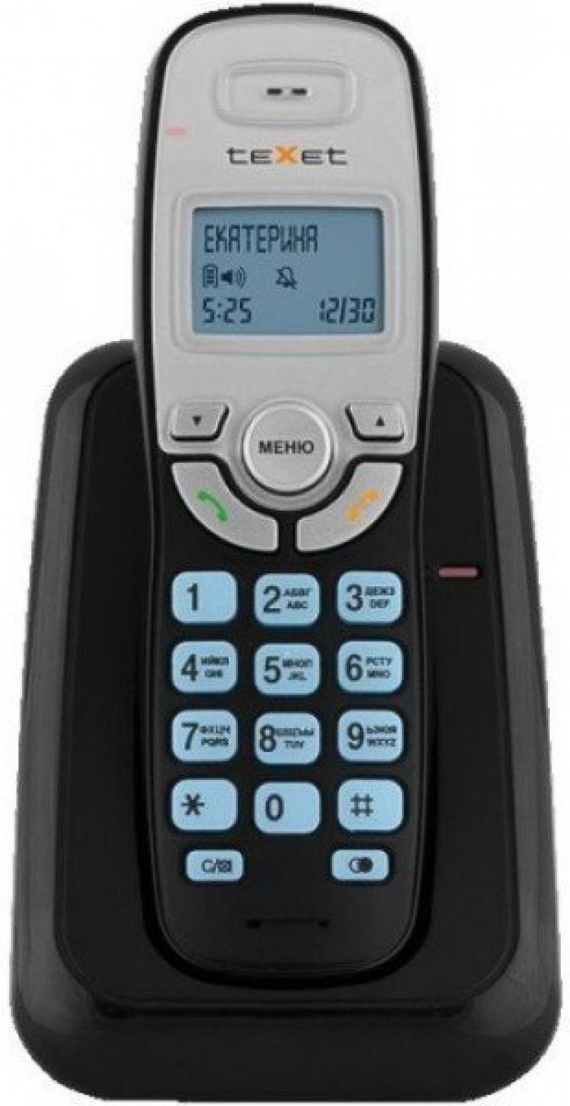 

Радиотелефон DECT Texet TX-D6905А Dect черный