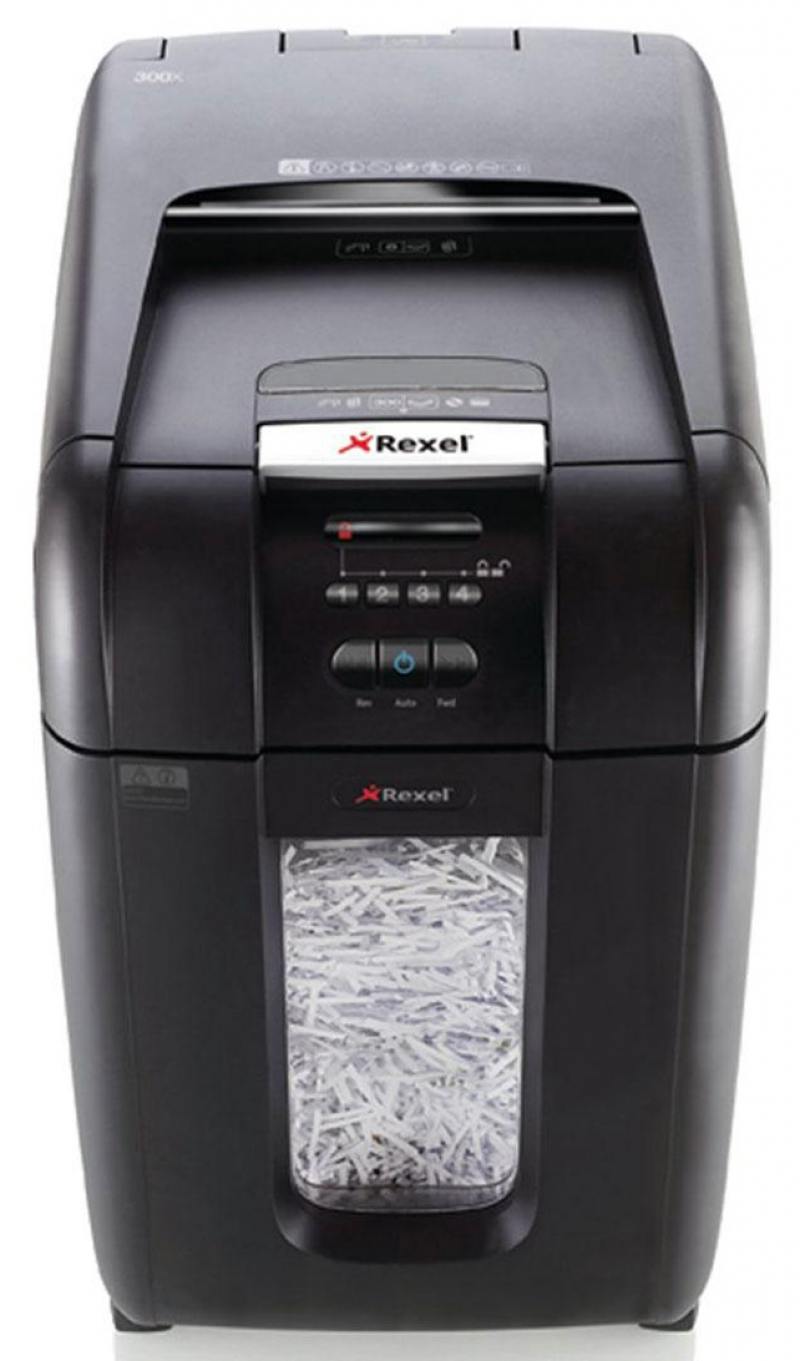 

Уничтожитель бумаг Rexel Autofeed Auto+ 300M 8лст 40лтр 2104300EU