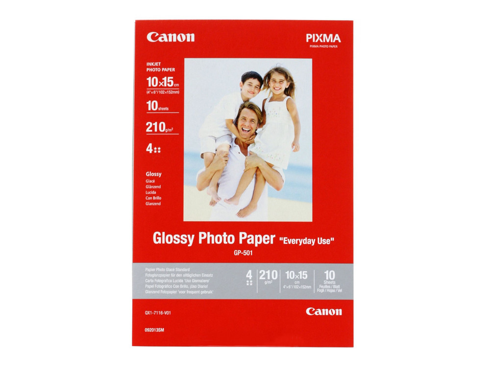 

Фото бумага Canon GP-501 4"x6" 170 г\м2 100 листов