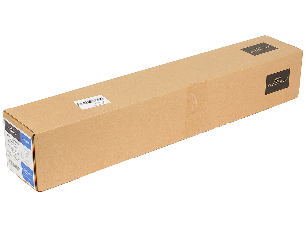 

(Z120-24-1) Бумага Albeo InkJet Paper, для плоттеров, втулка 50,8 мм, белизна 146%, (0,610х30,5 м., 120 г/кв.м.)