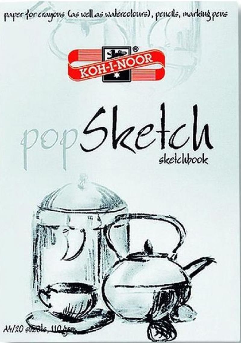 

Папка для рисования POP SKETCH, ф.А4, 20 листов, 110 г/м2