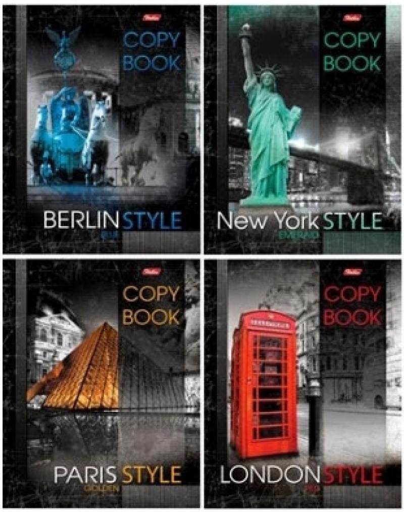 

Тетрадь общая Хатбер Style 80 листов клетка склейка 031200 в ассортименте 80Т5В1к/S