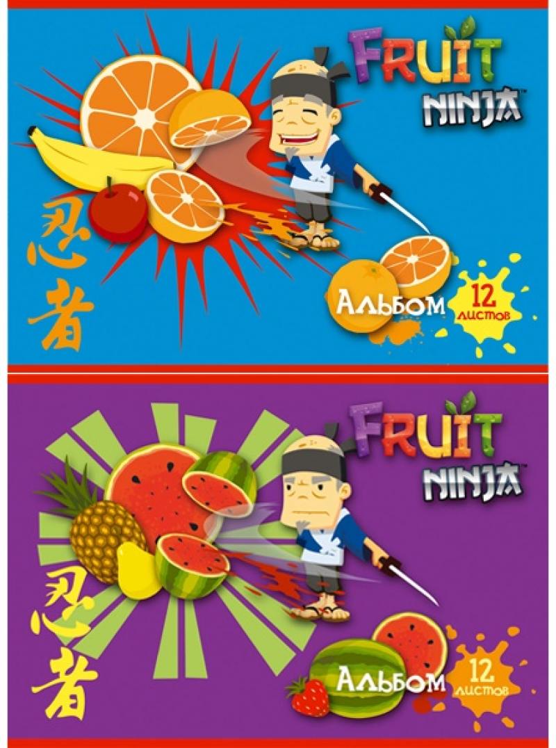 

Альбом для рисования Action! Fruit Ninja A4 12 листов FN-AA-12 в ассортименте FN-AA-12