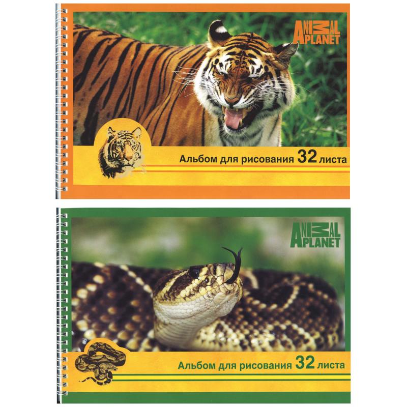 

Альбом для рисования Action! ANIMAL PLANET A4 32 листа AP-AAS-32/1 в ассортименте AP-AAS-32/1