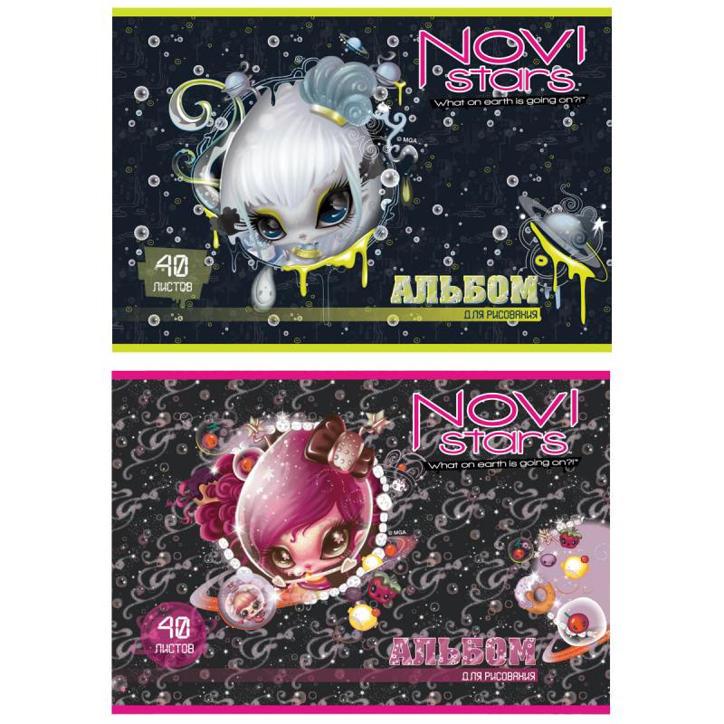 

Альбом для рисования Action! NOVI STARS A4 40 листов NS-AA-40 NS-AA-40