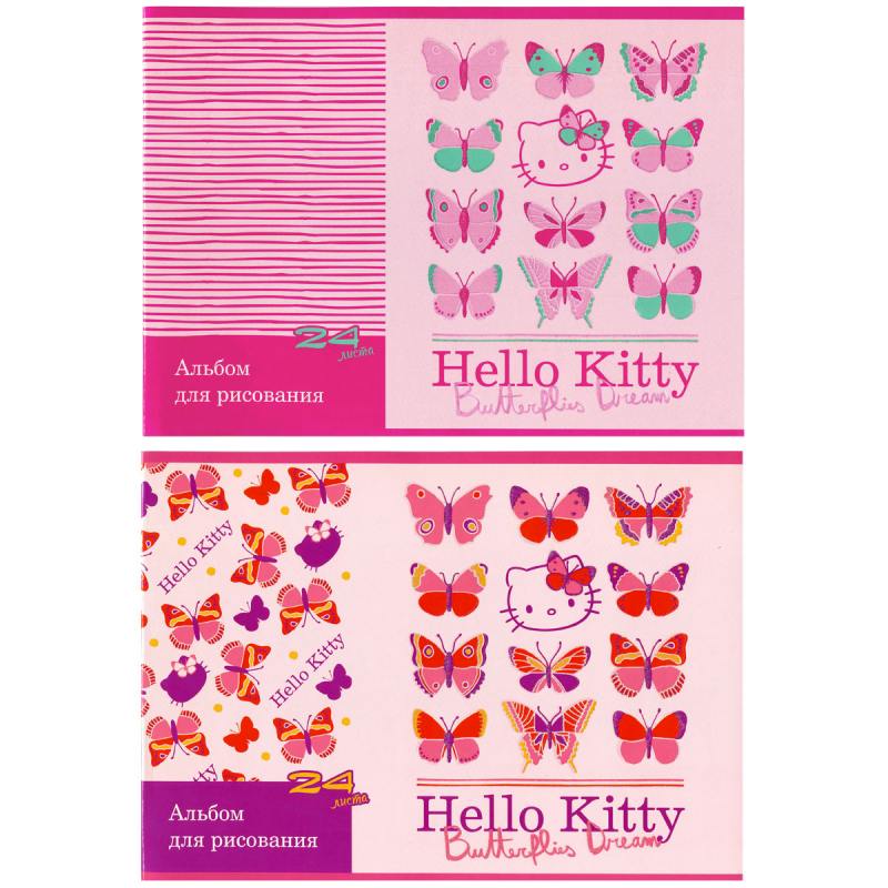 

Альбом для рисования Action! HELLO KITTY A4 24 листа HKO-AA-24 в ассортименте HKO-AA-24