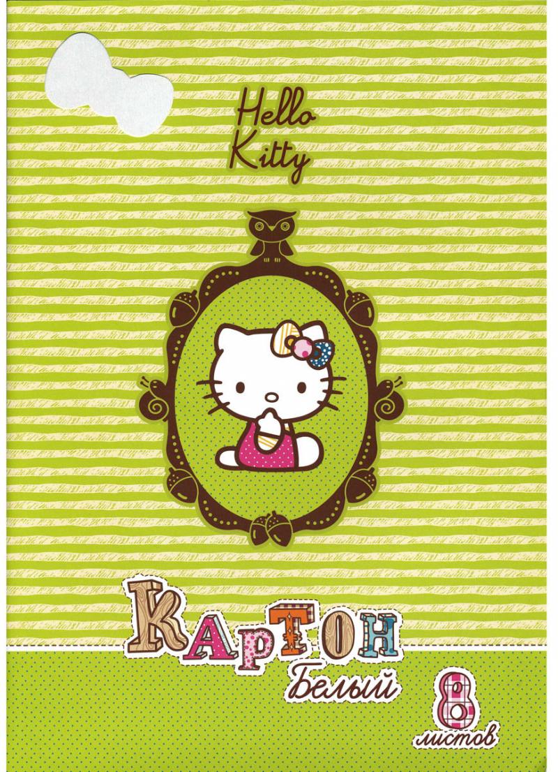 

Набор белого картона Action! HELLO KITTY A4 8 листов HKO-AWP-8/8-2 в ассортименте