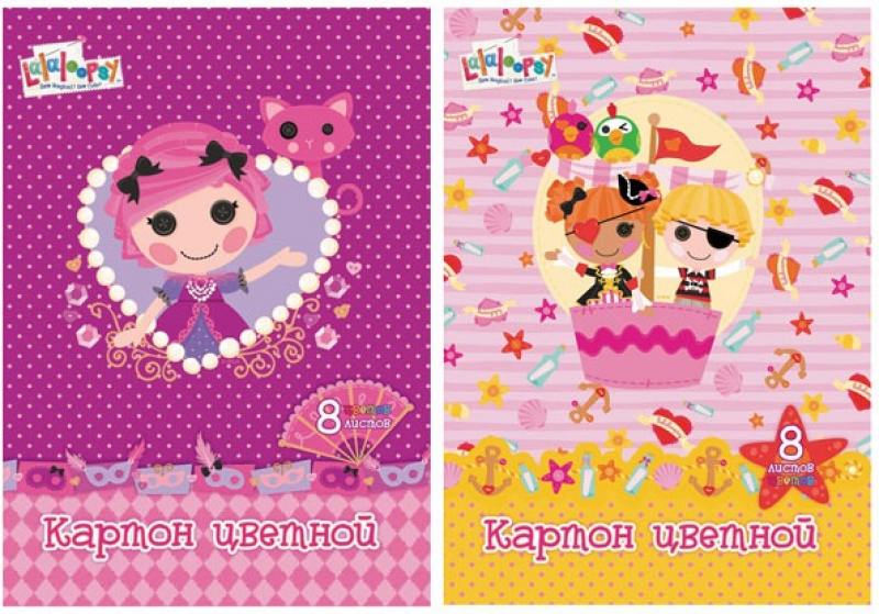 

Набор цветного картона Action! LALALOOPSY A4 8 листов LL-CC-8/8 в ассортименте
