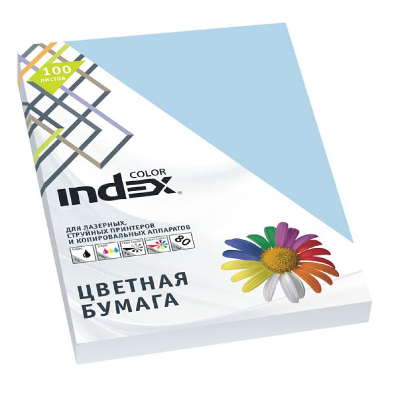 

Цветная бумага Index Color A4 100 листов IC72/100
