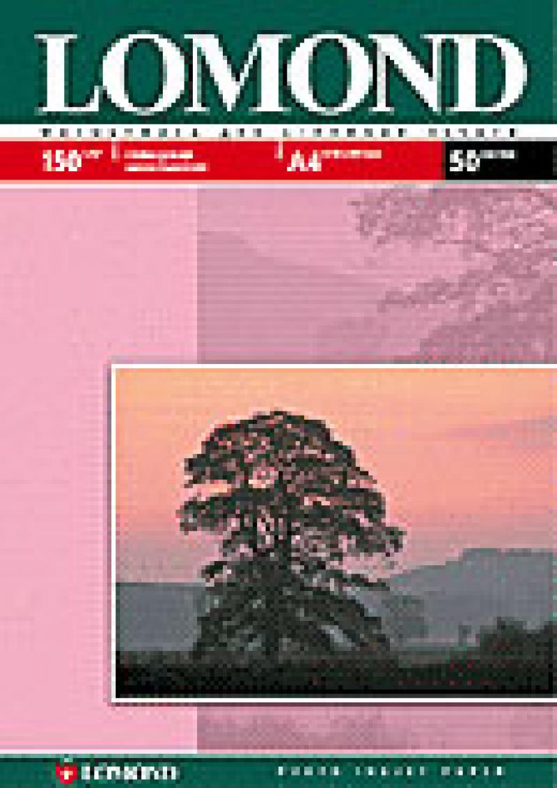 

Бумага Lomond A4 150г/кв.м Glossy InkJet [0102018] 50л